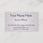 Happy Meditating Buddha Visitekaartje (Achterkant)