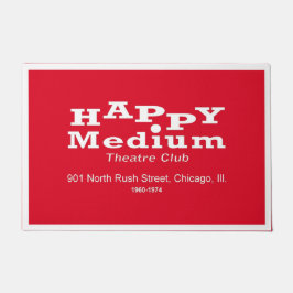 Happy Medium Theater Club, Rush St., Chicago, IL Deurmat