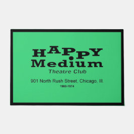 Happy Medium Theater Club, Rush St., Chicago, IL Deurmat