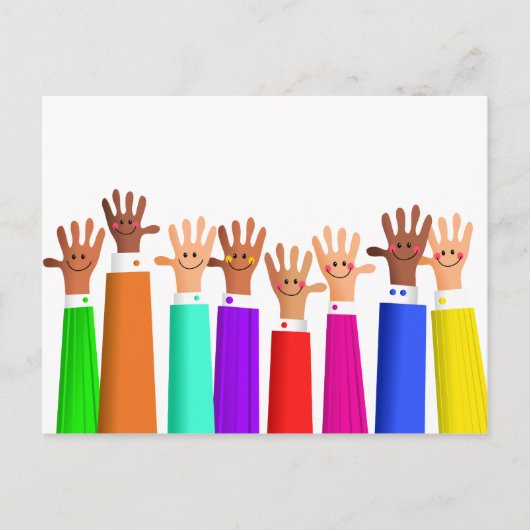 Happy Meeting Briefkaart (Voorkant)