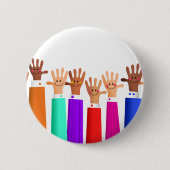 Happy Meeting Ronde Button 5,7 Cm (Voorkant)