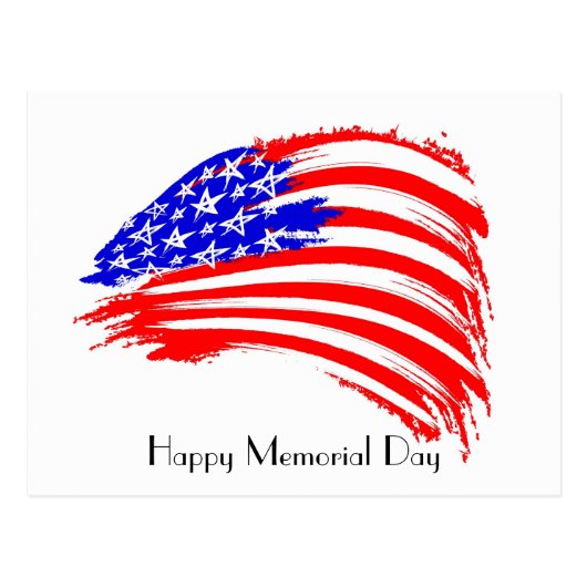 Happy Memorial Day Briefkaart (Voorkant)