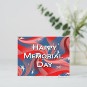 Happy Memorial Day Briefkaart (Staand voorkant)