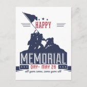 Happy Memorial Day Briefkaart (Voorkant)