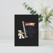 Happy Memorial Day Briefkaart (Staand voorkant)