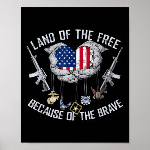 Happy Memorial Day Cadeaus Patriottische Amerikaan Poster