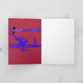 Happy memorial day crimson kaart (Binnen)