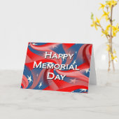 Happy Memorial Day Kaart (Gele Bloem)