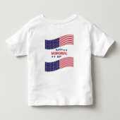 Happy Memorial Day Kinder Shirts (Achterkant)
