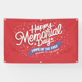 Happy Memorial Day Spandoek