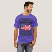 HAPPY MEMORIAL DAY T-SHIRT (Voorkant volledig)