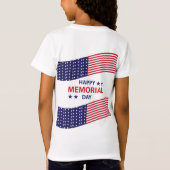 Happy Memorial Day T-shirt (Achterkant)