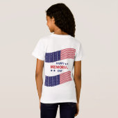 Happy Memorial Day T-shirt (Achterkant volledig)