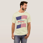 Happy Memorial Day T-Shirt (Voorkant volledig)
