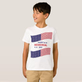 Happy Memorial Day T-shirt (Voorkant volledig)