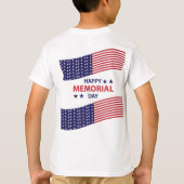 Happy Memorial Day T-shirt (Achterkant)
