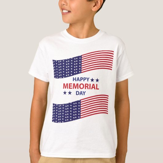 Happy Memorial Day T-shirt (Voorkant)