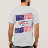 Happy Memorial Day T-Shirt (Achterkant)