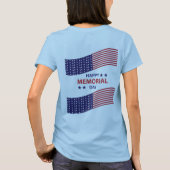 Happy Memorial Day T-Shirt (Achterkant)