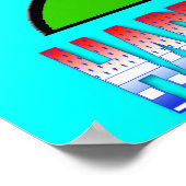 Happy Memorial Day - Vlag gravestone Poster (Hoek)