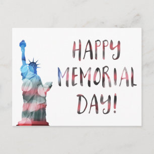 Happy Memorial Day (vrijheidsbokeh) Briefkaart