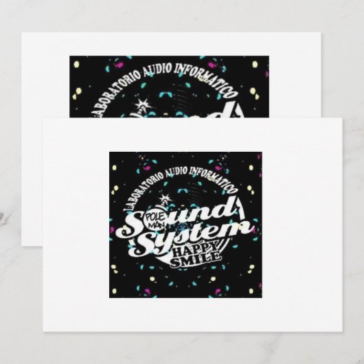 Happy Menu (Voorkant / Achterkant)