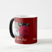 Happy Meow Day ,Cat Lovers Magische Mok (Voorkant links)