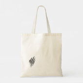 "Happy Meow-loween" Cat Canvas tas – Spooky Schatt (Achterkant)