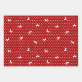 "Happy Meow Year" kattenliefhebber Inpakpapier Vel (Voorkant 3)