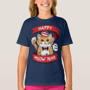  Happy Meow Year - Succesjaar Mots T-shirt spel