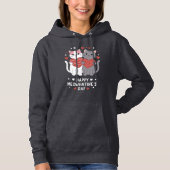 Happy Meowentine's Day Grappig Hoodie (Voorkant)
