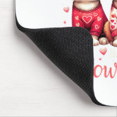 Happy Meowentines Funny Cute Valentine Cats Love C Muismat (Hoek)