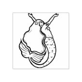 Happy Mermaid Rubberstempel (Afrduk)