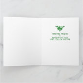 Happy Merry Birthday Cupcake Candles Kaart (Binnen)