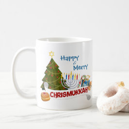 Happy & Merry Chrismukkah Fun Interfaith Holiday Koffiemok