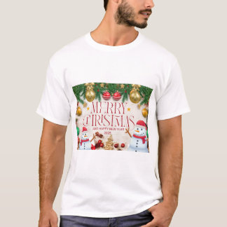 Happy Merry Christmas T-shirt