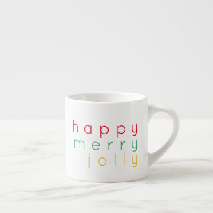 HAPPY MERRY JOLLY Espresso Cup Kop