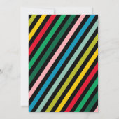 Happy Merry Joyful | Kerstfotocollage Feestdagenkaart (Achterkant)