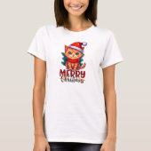 Happy Merry kerst T-shirt (Voorkant)