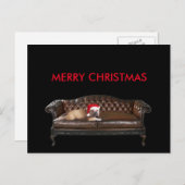 Happy Merry-kerstfeest Funny Ironic Briefkaart (Voorkant / Achterkant)
