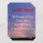 Happy Merry mist je Kaart door RoseWrites (Voorkant / Achterkant)