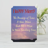 Happy Merry mist je Kaart door RoseWrites (Staand voorkant)
