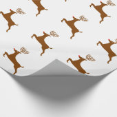 Happy Merry Wrapping Paper Cadeaupapier (Hoek)