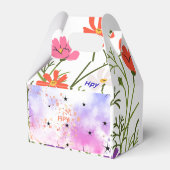 Happy Message verpakking voor speciale geschenken Bedankdoosjes (Achterkant)