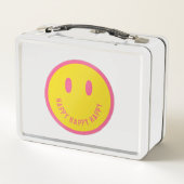 Happy Metal Lunch Box (Achterkant)