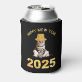 Happy Mew Jaar 2025 Blikjeskoeler (Blikje Achterkant)