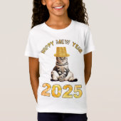 Happy Mew Jaar 2025 T-shirt (Voorkant)