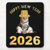 Happy Mew Year 2026 Muismat (Voorkant)