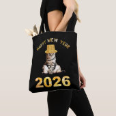 Happy Mew Year 2026 Tote Bag (Dichtbij)