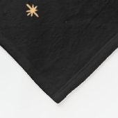 Happy Mew Year Cat Party  Fleece Deken (Hoek)